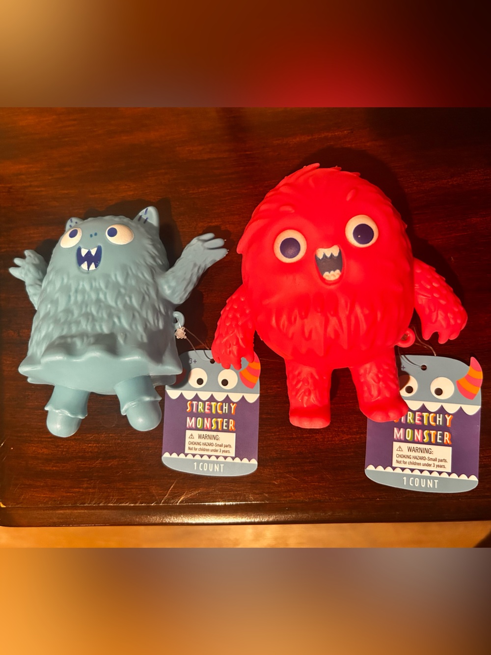 2 squishy monsters. New
